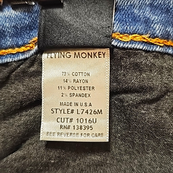 🐒Flying Monkey Highrise Slim-Fit Ankle Skinny Jeans. Women's Size: W30x30L. - Picture 8 of 13